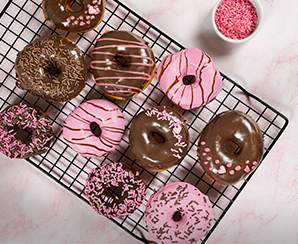 Donuts de Dia dos Namorados