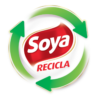 Logotipo Soya recicla