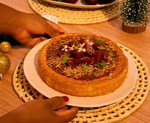 Torta Rápida de Natal