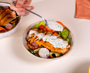 Salada de Frango Grelhada